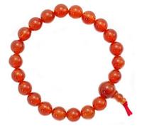 Bracciale con perline in corniola