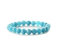 Bracciale con perline in pietra fiammeggiante for uomo e donna | Accessorio di gioielleria in stile punk(Lanshi)