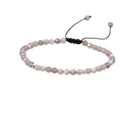 Bracciale con perline labradorite da 3 mm | Gioielli yoga intrecciati for consapevolezza e meditazione
