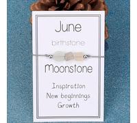 Bracciale con pietra di luna - Giugno / Pietra di luna