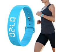 Bracciale con vibrazione e allarme - Orologio da polso silenzioso con ricarica USB | Un orologio sveglia che utilizza potenti vibrazioni per svegliarti anche durante il sonno profondo, Un dispositivo