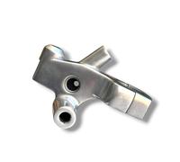 BRACCIALE CROMATO SUPPORTO COMANDO LEVA FRIZIONE PER HONDA VT Shadow 600 / 750 C