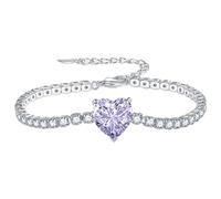 Bracciale Cuore | Bracciale Regolabile Bracciale: Bracciali Cuore D'amore, Regali Per Donne, Braccialetti Semplici Per Le Donne, Braccialetto Alla Moda Per Adolescenti E Ragazze, Gioielli