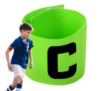 Bracciale da Capitano di Calcio - per Squadre Sportive, Distintivo per identificazione, Braccialetto per Allenamento Sanitario, Marcatura collettiva visibile | Gioco organizzativo, torneo