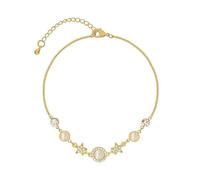 Bracciale da donna a forma di stella, in argento Sterling 925, idea regalo per l'amicizia, per San Valentino, compleanno, per donne, mamma/figlia