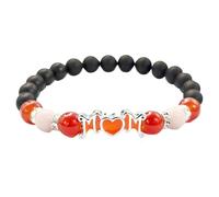 Bracciale da donna, braccialetto luminoso alla , bracciale da donna con ciondoli a forma di cuore, braccialetto di perle e perle, per compleanni, gioielli da sposa, gioielli nuziali, gioielli in