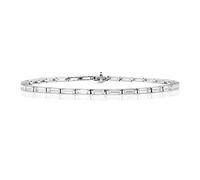 Bracciale da Donna in Oro bianco 18k (750) e Diamante Baguette 4.45 Carat G - VS - 7 Grammi WJS21322