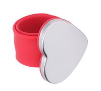 Bracciale da Polso con Tavolozza Magnetica Anello Schiaffo a Forma di Cuore in Silicone Bracciale da Polso con Tavolozza Magnetica Bracciale con Tavolozza Magnetica per la