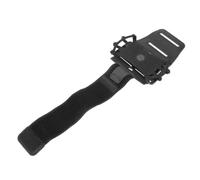 Bracciale da Polso per Telefono Rotazione 360 Gradi con Fascia Flessibile | PU e Silicone, Struttura Cava Resistente, Accesso al Controllo Musica, per Runner e Escursionisti
