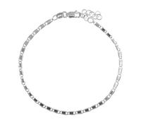 BRACCIALE DA UOMO IN ARGENTO 925 RODIATO STILE MINIMAL ED ELEGANTE