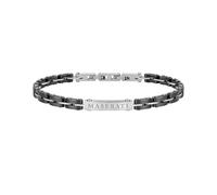 Bracciale da uomo Maserati J acciaio e ceramica JM219AQH10