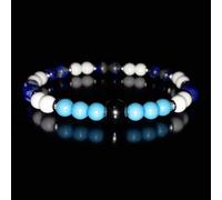 Bracciale del NAPOLI calcio partenopeo Azzurro Lapislazzuli Uomo Donna Maradona