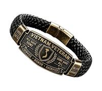 Bracciale Del Veterano Braccialetto Patriottico Commemorativo Gioiello