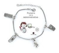 Bracciale Della Amministrativa Donna Argento 1 Lega Sei Il Massimo