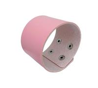 Bracciale Di Cuoio Uomo,Braccialetto Largo In Pelle Unisex Retro Steam Punk Braccialetto Avvolgente Gotico Rock Biker Braccialetti Regolabili Larghi Gioielli Regalo per Ragazzi Uomini Padre Rosa