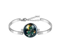 Bracciale di Gioielli, Signore adorano i Braccialetti Regali per la Sua Donna Moglie Mamma Che corre di Pittura a Cavallo Bianco