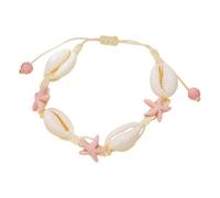 Bracciale di mare, cavigliere da spiaggia per donne - Boho Regolable Waterproof Shell Anklet Beach Jewelry,Gioielli a piedi eleganti, prodotti fatti a mano estetici per costiera, surfista