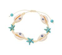 Bracciale di mare, cavigliere da spiaggia per donne,Gioielli da spiaggia anklet a conchiglie impermeabili regolabili | Gioielli per il piede, Prodotti di moda femminile per mare, hawaiano, matrimonio