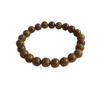 bracciale di perline, 1 pezzo di perline di legno braccialetto di loto da uomo braccialetto tibetano Mala Buddha rosario for donne gioielli yoga-marrone