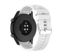 Bracciale di ricambio CADORABO Bracciale in silicone 22mm compatibile con Samsung Galaxy Gear S3 / Gear 2 BIANCO, Silicone