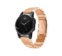 Bracciale di ricambio INF Cinturino Oro Rosa per Fenix 5s/6s/7s/8 43mm Oro rosa,