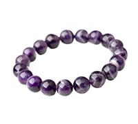 Bracciale di ricchezza feng shui bracciale naturale ametista semi preziosa bracciale yoga chakra cristallo guarigione ricchezza bracciale per fortuna per denaro per fortuna saggezza accademica uomo