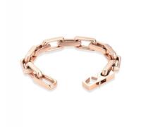 Bracciale di urna commemorativo per cenere di carta per la paperclip collegamento regolabile Keepsake Bracciale per un braccialetto di gioielli di cremazione per uomini per uomini-rose oro-22cm