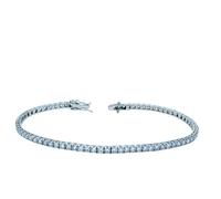 BRACCIALE DIAMANTI TENNIS 1.5 CARATI PIETRE VVS F COLOR