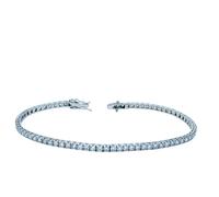 BRACCIALE DIAMANTI TENNIS 2.5 CARATI PIETRE VVS F COLOR
