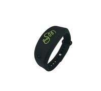 Bracciale distributore di gelo, disinfettante - Nero Taile L (Adulto)