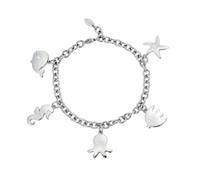 Bracciale Donna 2 JEWELS 231753 in Acciaio con Charms e Zirconi tema Oceano