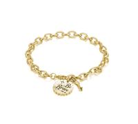 Bracciale Donna a Catena Acciaio con Frasi Incise Sagapò Cuore Stella Sole