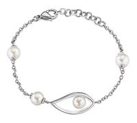 Bracciale Donna Acciaio MORELLATO Foglia Con Perle Naturali SAKH19