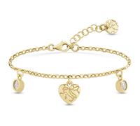Bracciale Donna ALVIERO MARTINI 1a Classe ST1004 Argento 925% Gold Dorato Cuore