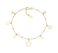 Bracciale Donna AMEN BRMSTVG1 Argento 925% Gold Dorato Stelle