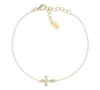 Bracciale Donna Amen CROCE Argento 925 Gold codice BRCROGBZ
