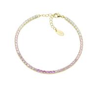 Bracciale Donna Amen TENNIS DEGRADE' ROSA Argento 925 dorato codice BT25DEGRO17