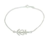 Bracciale donna argento 925 Fede Speranza Carità lavorazione filigrana
