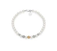 Bracciale Donna COMETE FILI FANTASIA PERLE ORO SFERE DIAMANTATE codice BRQ290