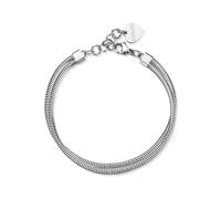 Bracciale donna doppio filo snake in acciaio regolabile Sagapo SHK118 SHK119