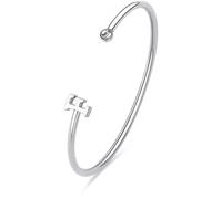Bracciale Donna Gioiello Sagapò Click Lettera F offerta classico cod. SCK217