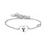 Bracciale Donna Gioiello Sagapò Click Lettera Y offerta trendy cod. SCK140