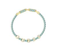 BRACCIALE DONNA GUESS arm party bracciale YLW GOLD/AQUAMARINE ND ACQUA 444438