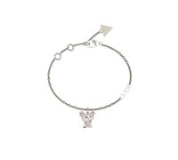 BRACCIALE DONNA GUESS vintage bracciale RHODIUM/CLEAR ARGENTO 425814