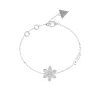 BRACCIALE DONNA GUESS white lotus bracciale SILVER ARGENTO 444434