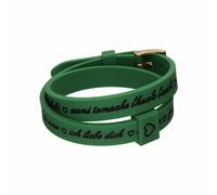 Bracciale Donna il mezzometro I LOVE YOU GOLD - BRACCIALE IN SILICONE/SILICON