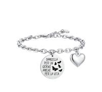 BRACCIALE DONNA IN ACCIAIO DAMIGELLA