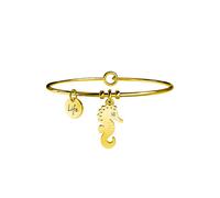 Bracciale Donna KIDULT ANIMAL PLANET 231554 Acciaio Gold Dorato Cavalluccio F.P.