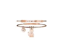 Bracciale Donna KIDULT ANIMAL PLANET 731027 Acciaio Rosè Gatto F.P.