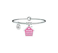 Bracciale Donna KIDULT FAMILY 731611 Acciaio Casa Home Sweet Home